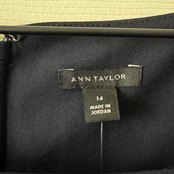 Ann Taylor Classic Black Midi Dress - Picture 3 of 4